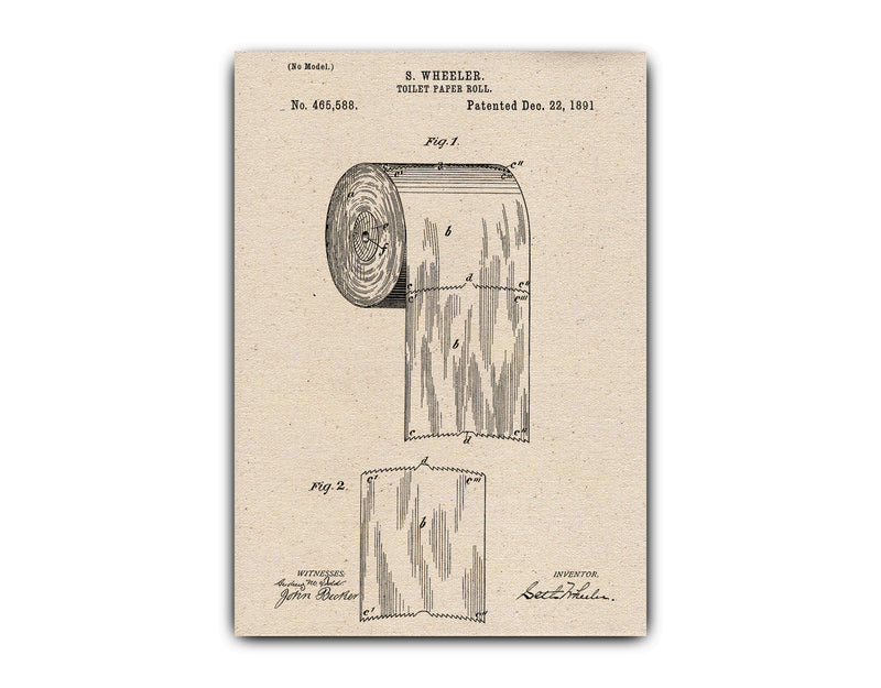 Toilet Paper Roll Patent 