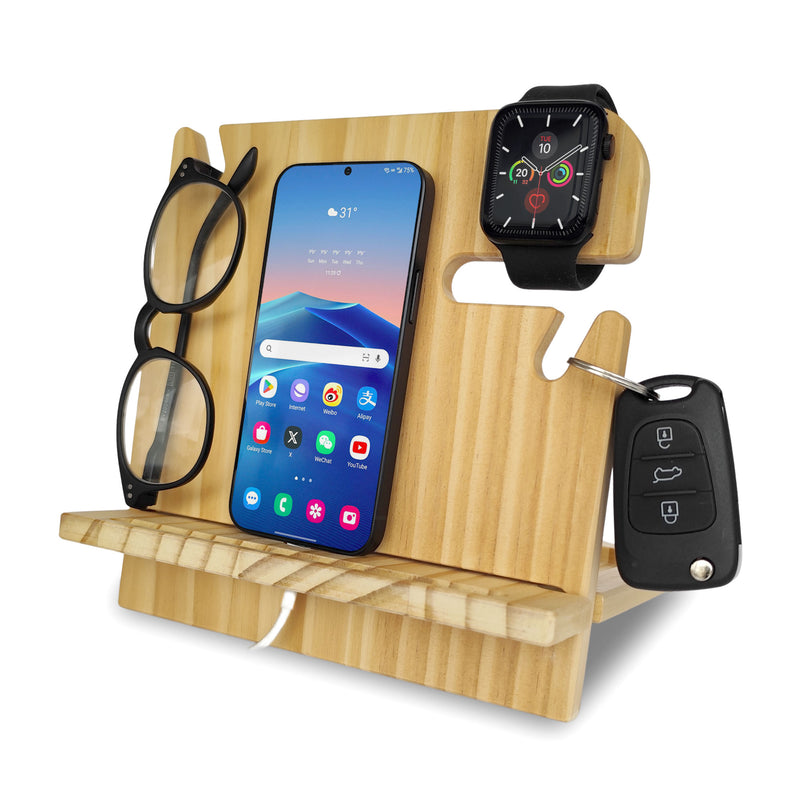 Custom Corporate Gifts: Wood Docking Station