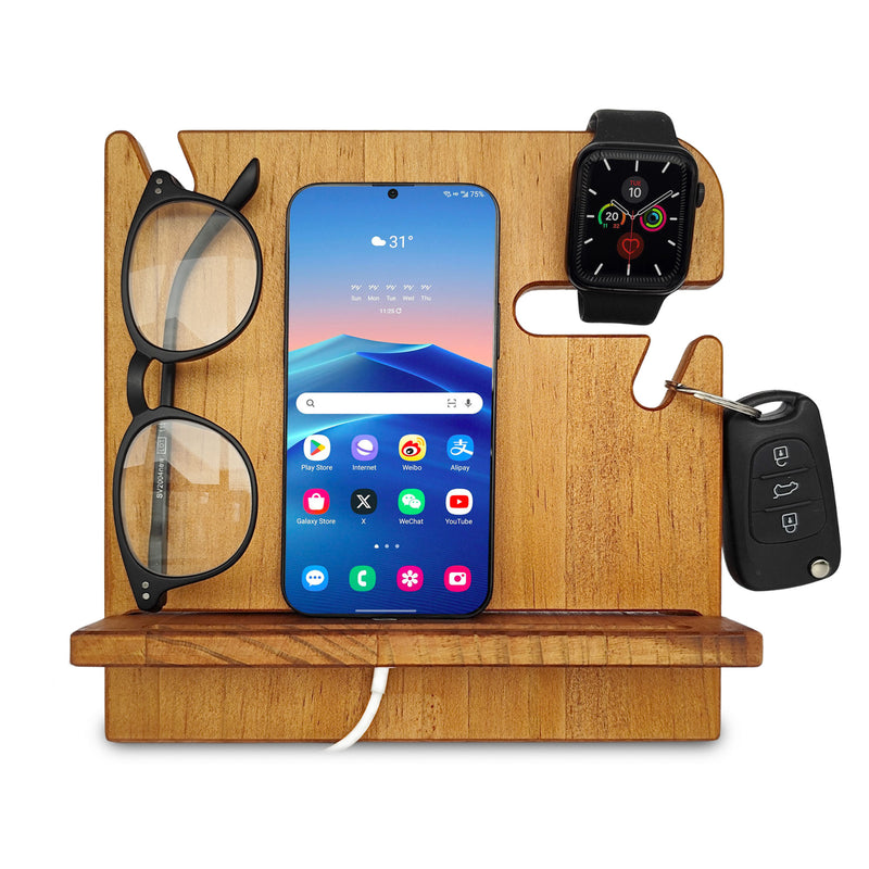 Custom Corporate Gifts: Wood Docking Station