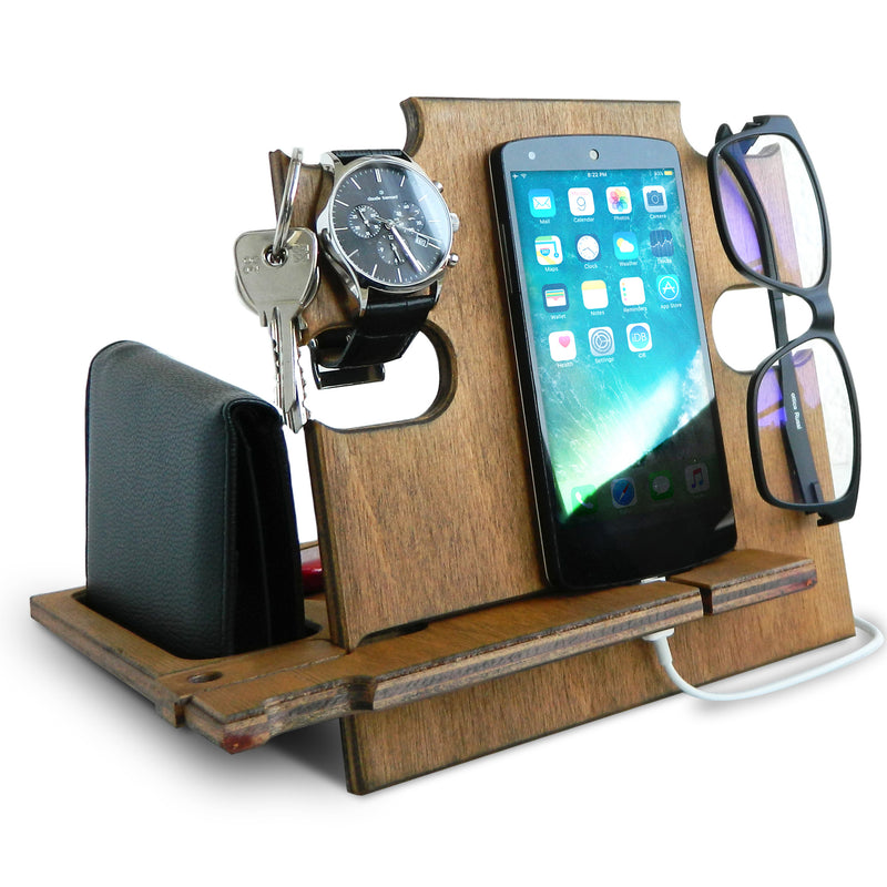 fathers day custom gift, dad  gift, personalized gift for Christmas, docking station, phone stand, phone stand for daddy, gift for him, gift for man, christmas gift for papa, Greta Oto Design docking station