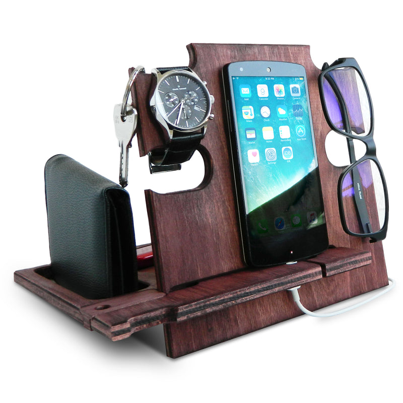 fathers day custom gift, dad  gift, personalized gift for Christmas, docking station, phone stand, phone stand for daddy, gift for him, gift for man, christmas gift for papa, Greta Oto Design docking station